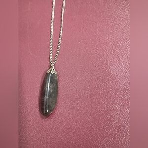 Hand Crafted Laborite Pendant Necklace